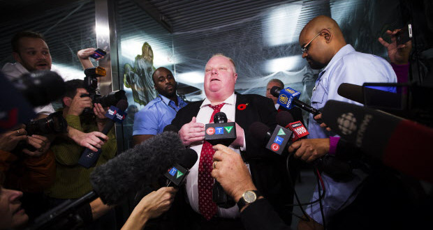 What bill clinton said about rob ford #3